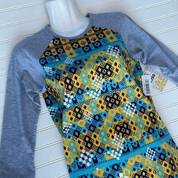 LLR - Abstract Printed Randy Top-#0288 - Picture 9 of 12